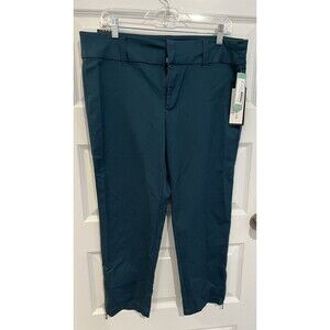 Stitch Fix Tinsel Real Straight Leg Zip Crop Pants Size 14 NWT
